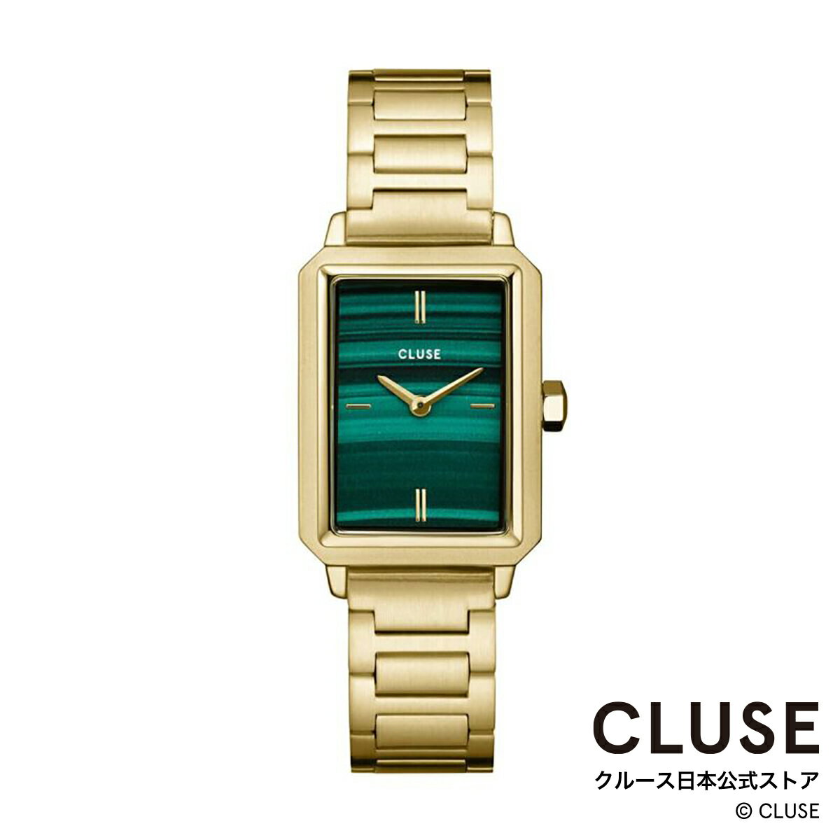 クルース CLUSE 日本公式ストア フリューレット スティール グリーン ゴールド レディース 女性 腕時計..