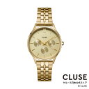 クルース CLUSE 日本公式ストア ミニュイ マルチファンクション ゴールド ゴールドステンレスベルト レディース 女性 腕時計 時計 防水 クォーツ