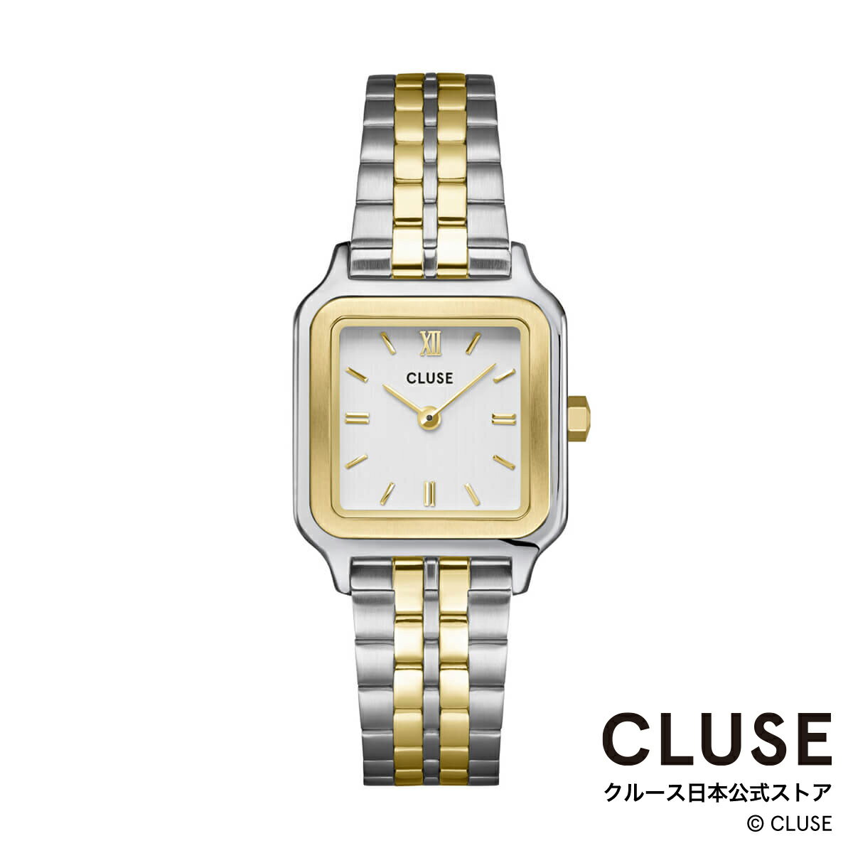 クルース 腕時計 レディース（就活向き） クルース CLUSE 日本公式ストア グラシューズ ペティット スティール ゴールド シルバー レディース 女性 腕時計 時計 防水 クォーツ