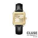 クルース 腕時計 レディース クルース CLUSE 日本公式ストア グラシューズ ホワイト ブラックレザーリザード（型押し） レディース 女性 腕時計 時計 防水 クォーツ