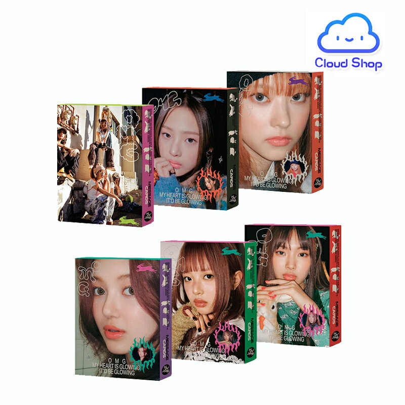 楽天CLOUDSHOPNewJeans - OMG Message Card ver ランダム RANDOM / newjeans / omg / ditto / NEWJEANS ALBUM アルバム 【送料無料】【海外通販】