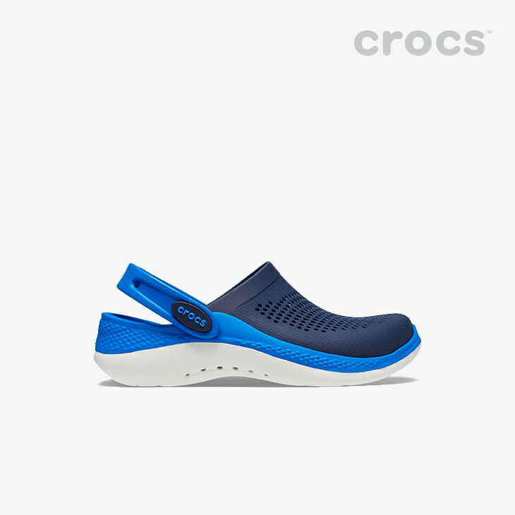 ・クロックス《キッズ》ライトライド 360 クロッグ/ネイビーxブライトコバルト/ CROCS/K LiteRide 360 Clog K/NavyxBright Cobalt #