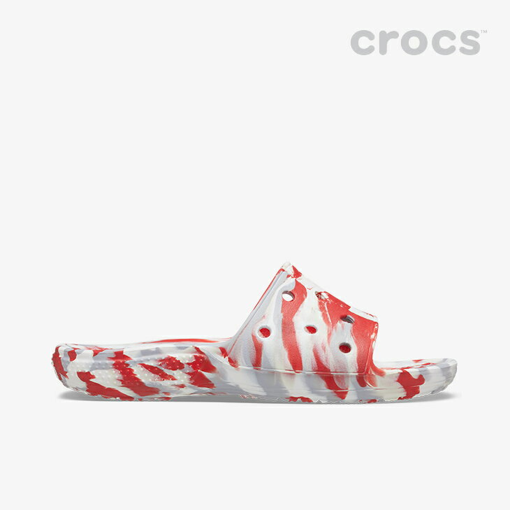 楽天clustic-Rクロックス サンダル 《Ux》 Classic Crocs Marbled Slide クラシック クロックス マーブルド スライド 《メンズ靴 レディース靴》