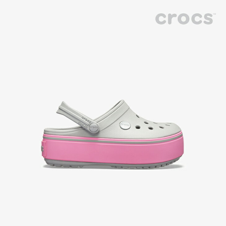 クロックス サンダル 《Ks》 Crocband Platform Clog GS クロックバンド プラットフォーム クロッグ 《キッズ》のサムネイル