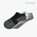 クロックス サンダル 《グッズ》 クロックス ソックス アダルト ロー ソリッド コア 3 パック/ CROCS/Crocs Socks Adult Low Solid Core 3 Pack/207999-097