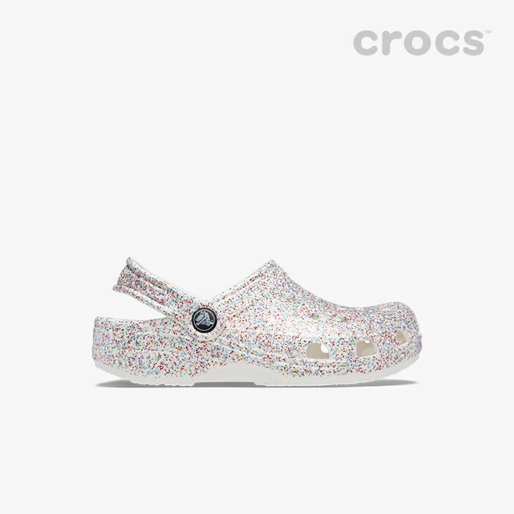 クロックス サンダル 《Ks》 Classic Sprinkles Glitter Clog T クラシック スプリンクル クロッグ トドラー 《キッズ》