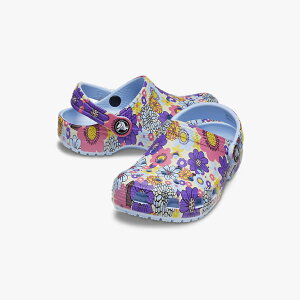 クロックス サンダル 《Ks》 Classic Retro Floral Clog K クラシック レトロ フローラル クロッグ キッズ 《キッズ》