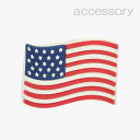 シューズ アクセサリー_27 《チャーム》アメリカン フラッグ// JIBBITZ/American Flag その1