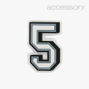 シューズ アクセサリー 《チャーム》ナンバー 5// JIBBITZ/Number 5 #10006953