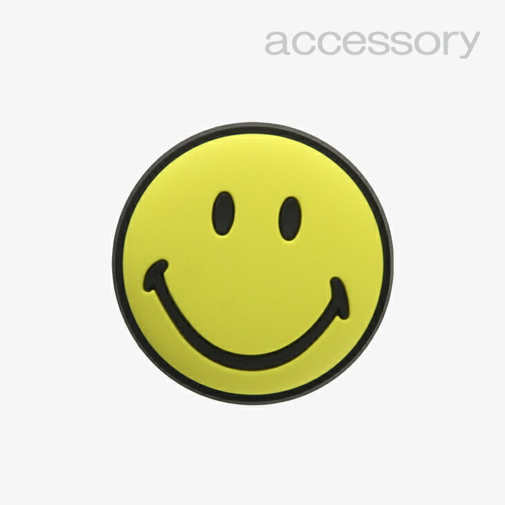 楽天clustic-Rシューズ アクセサリー_26 《チャーム》スマイリー ブランド スマイリー フェイス// JIBBITZ/Smiley Brand Smiley Face