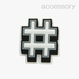 シューズ アクセサリー 《チャーム》アルファベット #// JIBBITZ/Hashtag