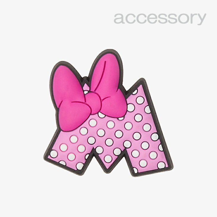 シューズ アクセサリー_103 《クロックス チャーム》ミニー レター// JIBBITZ/Minnie Letter #10007313