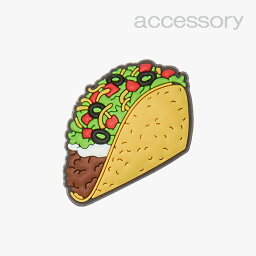 シューズ アクセサリー_39 《チャーム》タコス// JIBBITZ/Taco