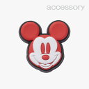 シューズ アクセサリー_100 《チャーム》ミッキー マウス フェイス// JIBBITZ/Disney Mickey Mouse Face