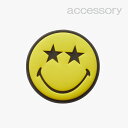 楽天clustic-Rシューズ アクセサリー_228 《チャーム》スマイリー ブランド スターアイズ// JIBBITZ/Smiley Brand Star Eyes