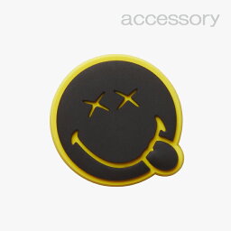 シューズ アクセサリー_229 《チャーム》スマイリー ブランド タン アウト// JIBBITZ/Smiley Brand Tongue Out