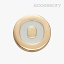 シューズ アクセサリー 《チャーム》ゴールド レター O// JIBBITZ/Gold Letter O #10008521