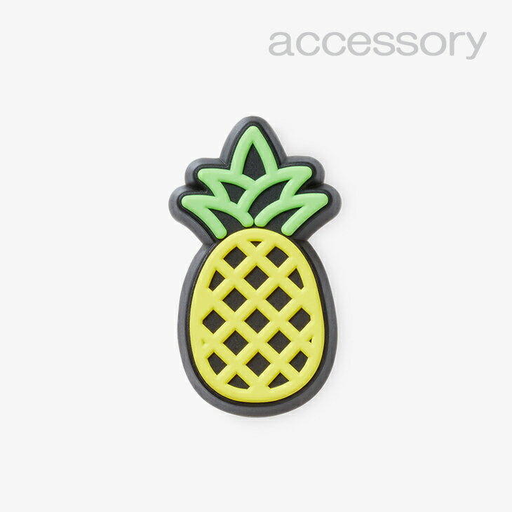 楽天clustic-Rシューズ アクセサリー_206 《チャーム》LED パイナップル// JIBBITZ/LED Pineapple