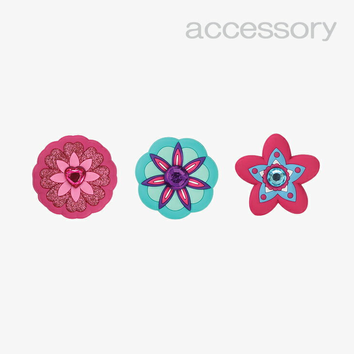 塼 ꡼ ԥ㡼եե 3ѥå// JIBBITZ/Flowers 3 Pack #10007032