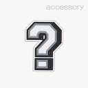 シューズ アクセサリー_237 《チャーム》クエスチョン マーク// JIBBITZ/Question Mark #10007146