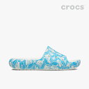 クロックス サンダル 《Ux》 Classic Duke Print Slide 2.0 クラシック デューク プリント スライド 2.0 《メンズ靴 レディー...