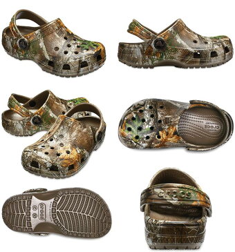 ▼-35% crocs kids【クロックスキッズ】Classic Realtree Edge Clog Kids / クラシック リアルツリー エッジ クロッグ キッズ