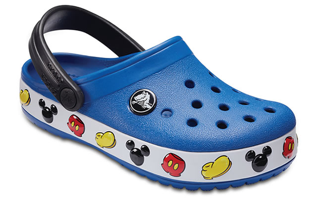 【3,000円Offクーポン配布中】CROCS【クロックス】Crocband Mickey Clog Ks / クロックバンド ミッキー クロッグ キッズ / ブルージーン｜※※　ケイマン サンダル ビーサン