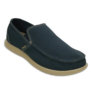 ・クロックス《メンズ》サンタ クルーズ クリーン カット ローファー/ネイビーxタンブルウィード/ CROCS/Santa Cruz Clean Cut Loafer/NavyxTumbleweed #