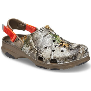 ・CROCS【クロックス】Classic All Terrain Realtree Edge Clog/ クラシック オール テレイン リアルツリー エッジ クロッグ/ ウォルナット｜※※