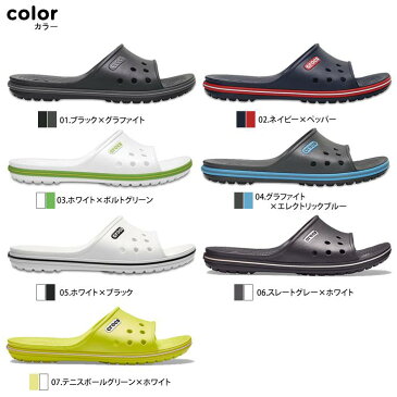 crocs【クロックス】Crocband 2.0 Slide / クロックバンド 2.0 スライド ※※ メンズ レディース サンダル スポーツサンダル オフィス スリッパ シャワーサンダル ビーチサンダル