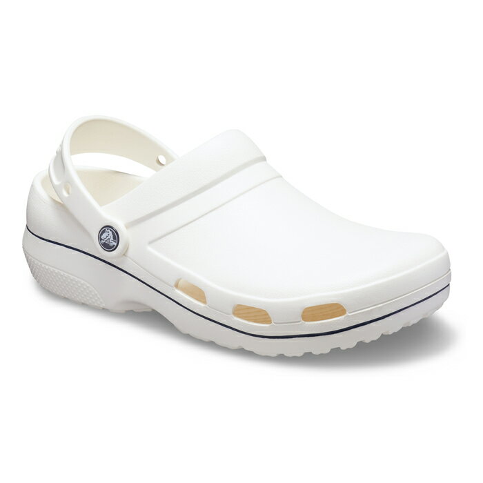 ・クロックス《ユニセックス》スペシャリスト 2.0 ベント カラーブロック クロッグ/ホワイトxネイビー/ CROCS/Specialist 2.0 Vent Colorblock Clog/WhitexNavy ｜**