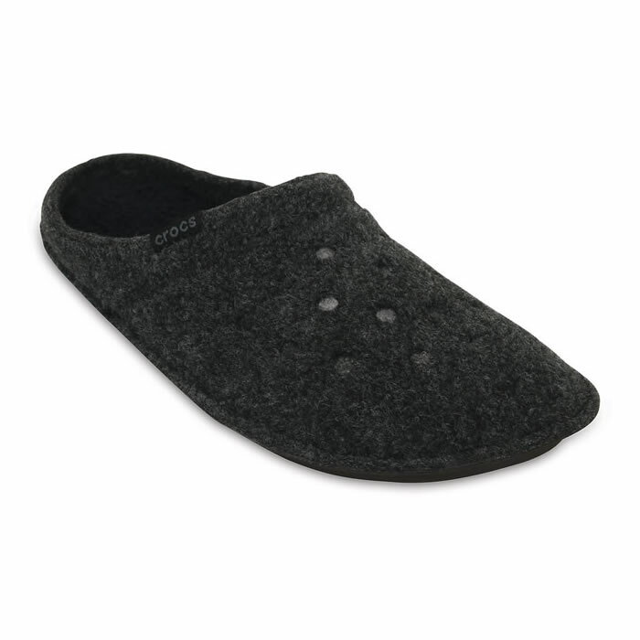 ・クロックス《ユニセックス》クラシック スリッパ/ブラックxブラック/ CROCS/Classic Slipper/BlackxBlack ｜**