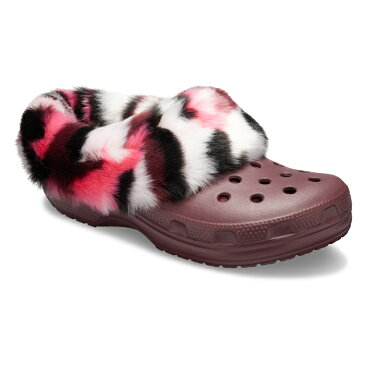 ▲半額!送料無▼ クロックス《ユニセックス》クラシック マンモス ソーラックス クロッグ/バーガンディxマルチ/ CROCS/Classic Mammoth So Luxe Clog/BurgundyxMulti |