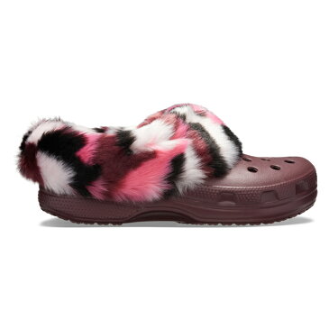 ▲半額!送料無▼ クロックス《ユニセックス》クラシック マンモス ソーラックス クロッグ/バーガンディxマルチ/ CROCS/Classic Mammoth So Luxe Clog/BurgundyxMulti |