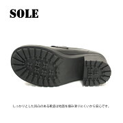 【ヤングカジュアル】【パンプス】厚底ローファー通勤通学10-85
