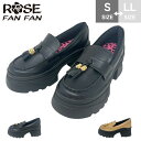 【GW特別クーポン発行中!P2倍×P2倍!】 ROSE FAN FAN ローズファンファン タッセルローファー パンプス 厚底 疲れにくい 美脚 RF703 S...