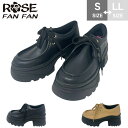 ROSE FAN FAN ローズファンファン ローファー ワラビー パンプス 厚底 疲れにくい 美脚 RF704 SSS