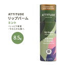 AeB`[h [uXo[ bvo[ ~g 8.5g (0.3oz) ATTITUDE Plastic free Lip Balm Leaves Bar Mango bvPA  Ȃ߂炩 vX`bNt[