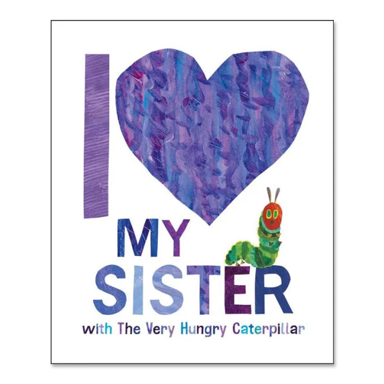 はらぺこあおむし　絵本 【洋書】アイ・ラブ・マイ・シスター [エリック・カール] I Love My Sister with The Very Hungry Caterpillar [Eric Carle] 絵本 はらぺこあおむし