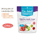 商品説明 ●ドクタージョンズは、30年以上の経験と実績を持つ歯科医師ドクタージョンと歯科衛生士の妻によって、砂糖や合成甘味料を使用しない健康的で美味しいスイーツを開発しているブランドです。子どもたちの健康を促進する慈善活動の支援も行っています。 ●丸くてかわいいカラフルなキャンディ！キャンディ1日分 (4個) あたり、10グラムの食物繊維と5億個のプロバイオティクスが入っています。美味しいキャンディでおなかの健康をサポート！ ●虫歯の原因となる砂糖の代わりに、植物由来の天然甘味料キシリトールとエリスリトールで自然な甘味が付けられています。歯にやさしく、ローカロリー！歯科医師が推奨するNO.1キャンディです♪ ●ビタミンCも豊富に含まれているので、おやつで手軽に栄養補給が出来ちゃいます♪ ●イチゴ、スイカ、青リンゴの3種のフルーツの味が楽しめるアソートタイプ♪ ●お子様のおやつとしてだけでなく、手軽にできるヘルスケア・オーラルケアとしてあらゆる年齢の方にオススメです◎ ※砂糖不使用 / グルテンフリー / ビーガン仕様 / Non-GMO (非遺伝子組換え) / 合成着色料不使用 / 合成香料不使用 / 合成甘味料不使用 / 乳製品不使用 / ナッツフリー / エッグフリー / ソイフリー / コーシャ認証 ※キャンディの種類に偏り・不足がある場合があります。 ※海外製品です。輸送時の衝撃などにより、割れや欠けが生じる場合がございます。返品・返金・交換等の対応はいたしかねますので、ご理解・ご了承の上ご購入いただきますようお願いいたします。 ドクタージョンズのプロバイオティクスキャンディを見てみる ドクタージョンズのその他の商品はこちら 消費期限・使用期限の確認はこちら 内容量 109g (3.85oz) 成分内容 詳細は画像をご確認ください ※製造工程などでアレルギー物質が混入してしまうことがあります。※詳しくはメーカーサイトをご覧ください。 メーカー Dr.John&apos;s (ドクタージョンズ) ・誤って喉に詰まらせないようご注意ください。 ・ペットには与えないでください。 ・メーカーによりデザイン、成分内容等に変更がある場合がございます。 ・製品ご購入前、ご使用前に必ずこちらの注意事項をご確認ください。 Probiotic Fresh Fruit Hard Candy (1 Billion Cultures) 24 pieces 生産国: アメリカ 区分: 食品 広告文責: &#x3231; REAL MADE 050-3138-5220 配送元: CMG Premium Foods, Inc. どくたーじょんず あめ きゃんでぃ あそーと ふるーつ はーど 粒 果物 スイーツ キッズ 子供 こども 大人 おとな 美味しい 甘い シュガーフリー ノンシュガー 0シュガー きしりとーる えりすりとーる ファイバー VC びたみんしー 歯医者 虫歯予防 人気 にんき おすすめ お勧め オススメ ランキング上位 らんきんぐ 海外 かいがい 外国 USA ヘルシー 低カロリー カワイイ からふる おしゃれ オシャレ 安心 天然 びーがん ヴィーガン ぐるてんふりー 卵不使用 大豆不使用 デイリーフリー probiotics ぷろばいおてぃくす お腹 スッキリ すっきり 元気 善玉菌