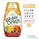 スウィートリーフ ドリンク用 リキッドステビア トロピカルパンチ 48ml (1.62floz) Sweet Leaf Water Drops Tropical Punch ウォータードロップス ゼロカロリー リキッドスイートナー 液体甘味料 天然甘味料