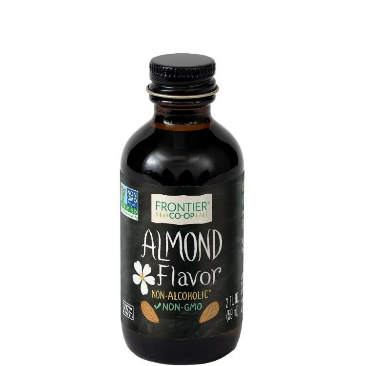 フロンティアコープ アーモンドフレーバー 59mL Frontier Co-op Almond Flavor 2 fl. oz. 【お取り寄せ..