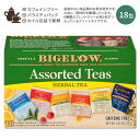 【ホッと一息タイムに】ビゲロー アソート ハーブティー 6種類 18包 29g (1.03oz) BIGELOW Assorted Herbal Teas Caffeine Free ハーバルティー ティーバッグ カフェインフリー バラエティパック フレーバーティー