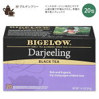 【ホッと一息タイムに】ビゲロー ダージリン ブラックティー 20包 39g (1.41oz) BIGELOW Darjeeling Black Tea 厳選茶葉 ヒマラヤ山脈 紅茶のシャンパン