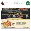 yzbƈꑧ^CɁzrQ[ oj `C ubNeB[ 20 46g (1.64oz) BIGELOW Vanilla Chai Black Tea It XpCX Ch~NeB[