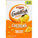 【全品対象・常時2個300円・3個800円・4個1000円OFFクーポン】【アメリカコストコ品】ゴールドフィッシュ ベイクド スナック クラッカー チェダー 6...