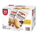 【全品対象・常時2個300円・3個800円・4個1000円OFFクーポン】【アメリカコストコ品】ミラノ クッキー、ダブルダークチョコレート 0.98 オンス 3...