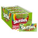 【アメリカコストコ品】スキットルズ サワー チューイー キャンディ フルサイズ 1.8 オンス 24 個入り Skittles Sour Chewy Candy...