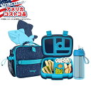 【全品対象・常時2個300円・3個800円・4個1000円OFFクーポン】【アメリカコストコ品】Bentgo Kids バックトゥランチセットサメ Bentgo...