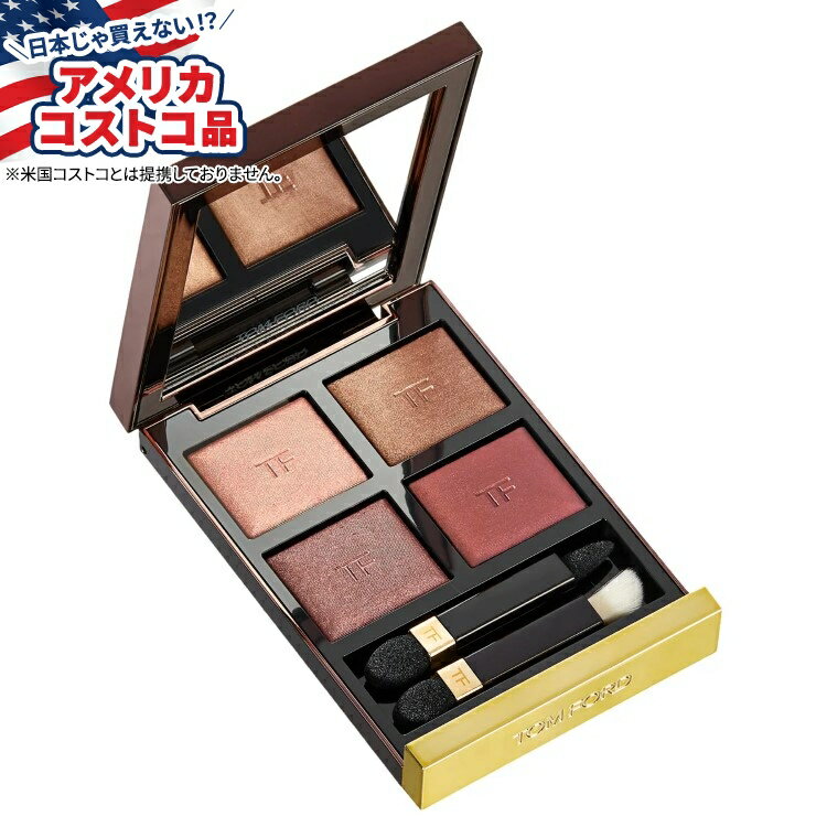 楽天カリフォルニアスマイル【最大1000円OFFクーポン】【アメリカコストコ品】トム フォード アイ カラー クワッド アイシャドウ パレット、ピーチ ドーン Tom Ford Eye Color Quad Eyeshadow Palette, Peach Dawn, 0.21 oz【お取り寄せ商品】【合わせて買いたい】